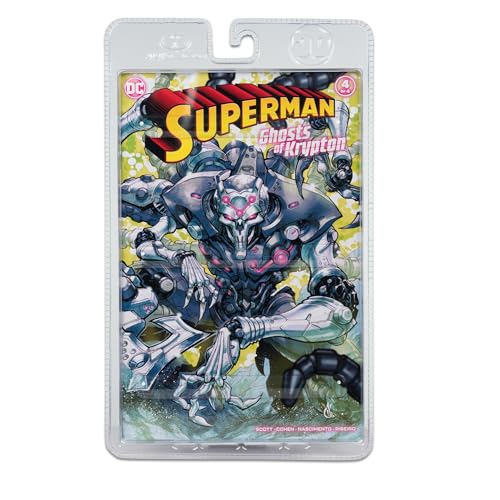 McFarlane Toys DC Direct Page Punchers Brainiac 7in Action Figure with Superman Comic