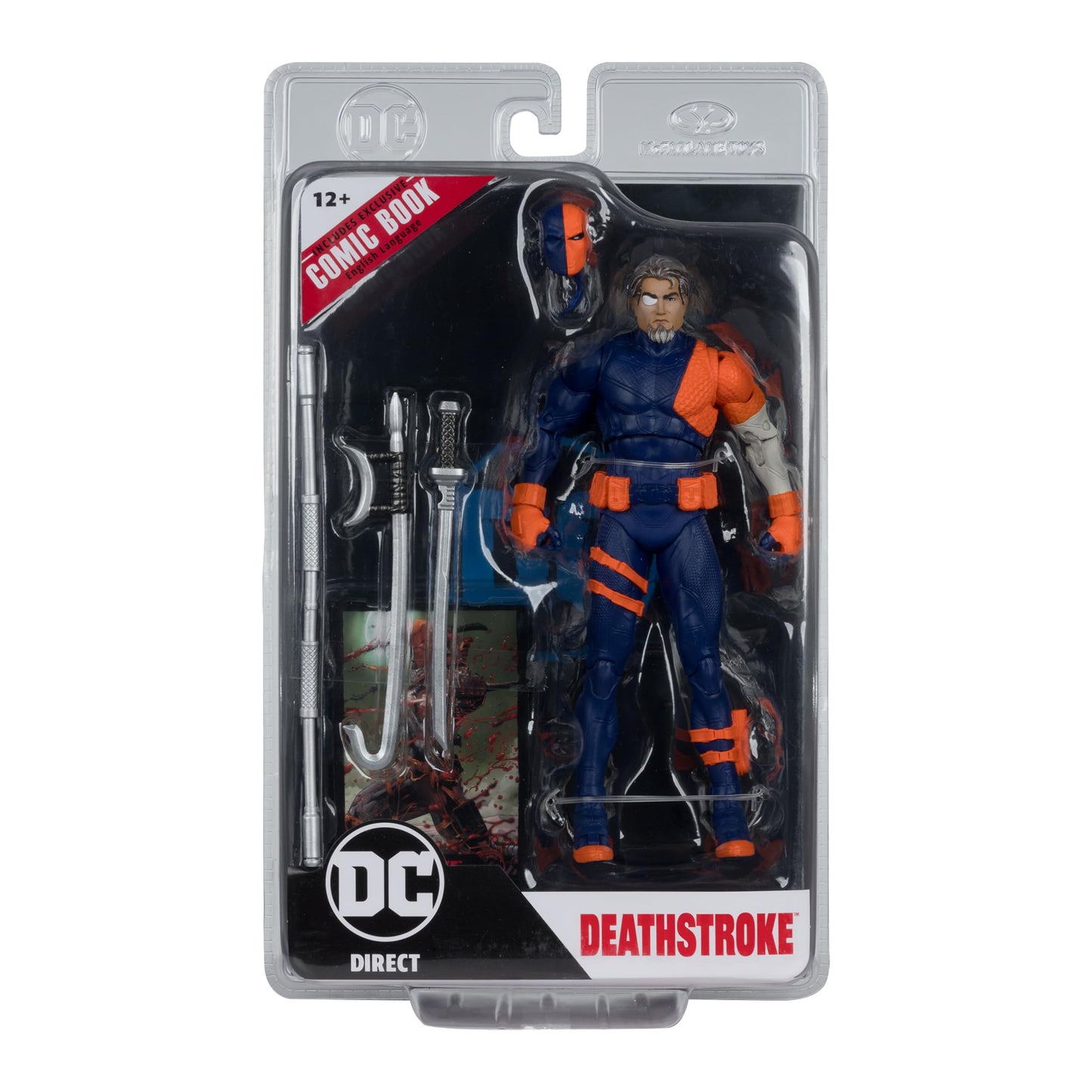 McFarlane Toys DC Direct Page Punchers Deathstroke 7-inch Figure – Collectible