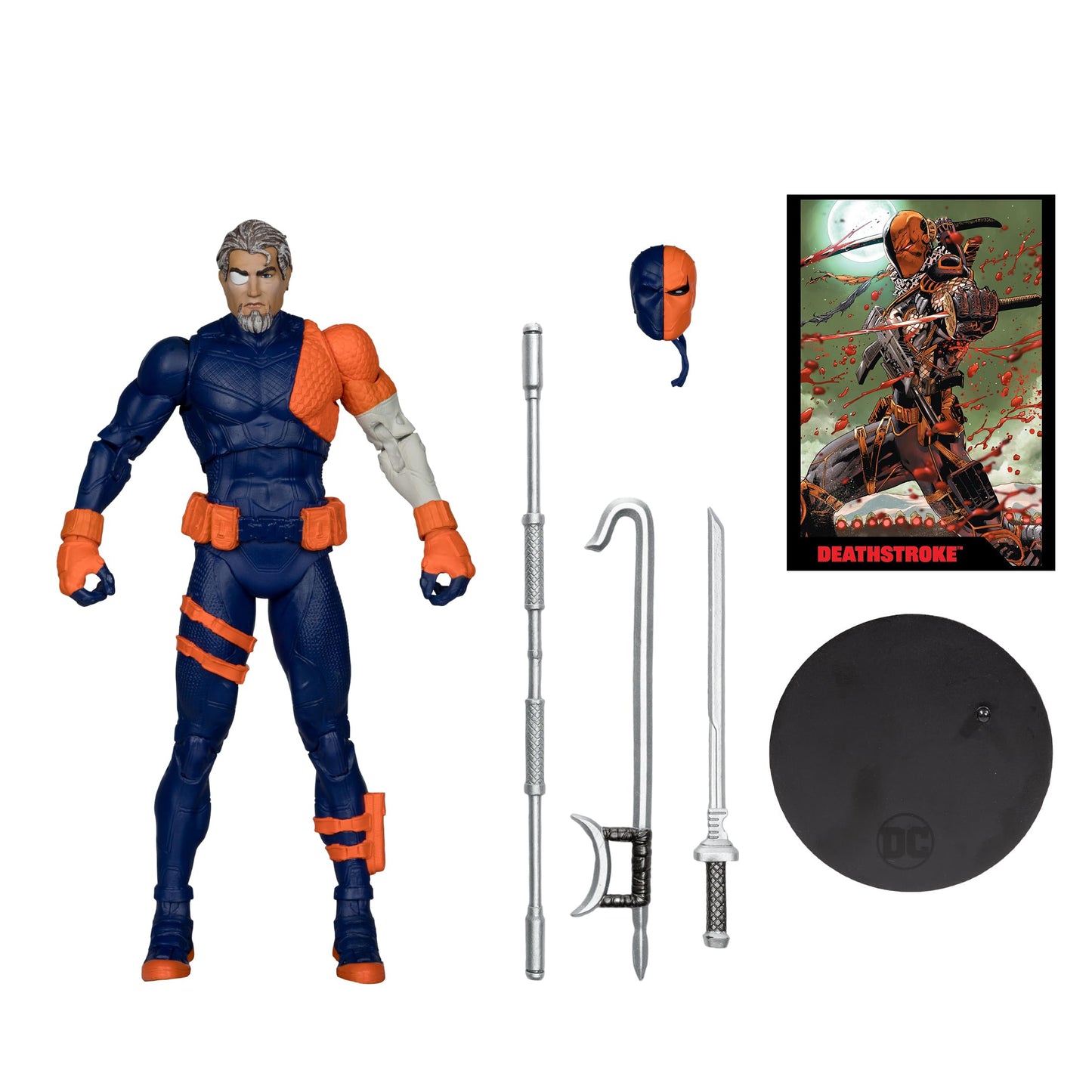 McFarlane Toys DC Direct Page Punchers Deathstroke 7-inch Figure – Collectible
