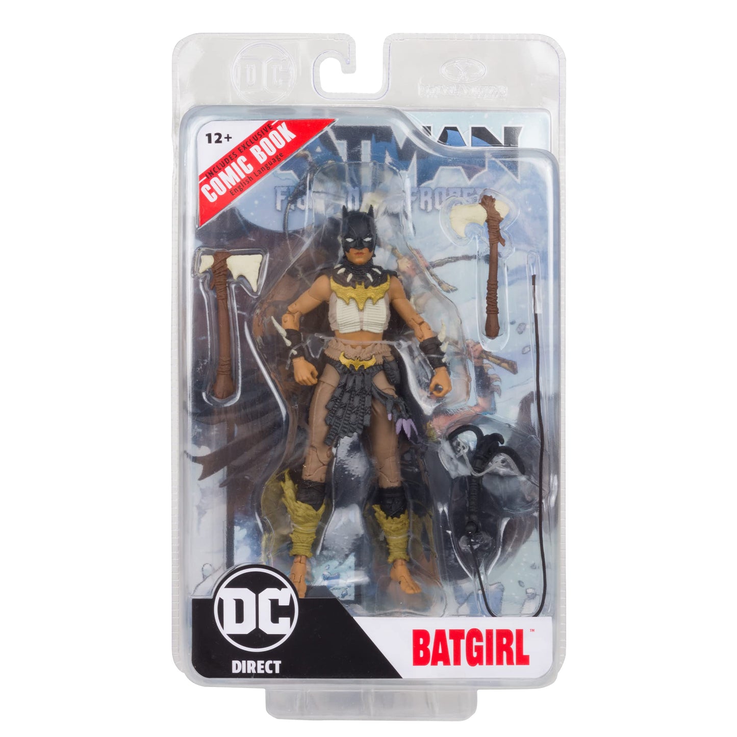 McFarlane Toys DC Direct Page Punchers Batgirl 7in Action Figure with Batman Comic