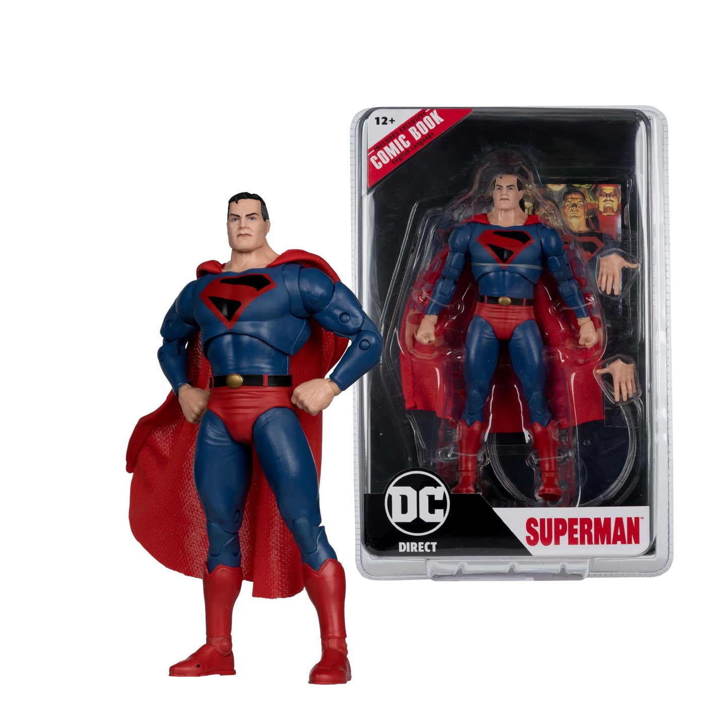 McFarlane Toys DC Direct Page Punchers Superman (Kingdom Come) 7in Figure