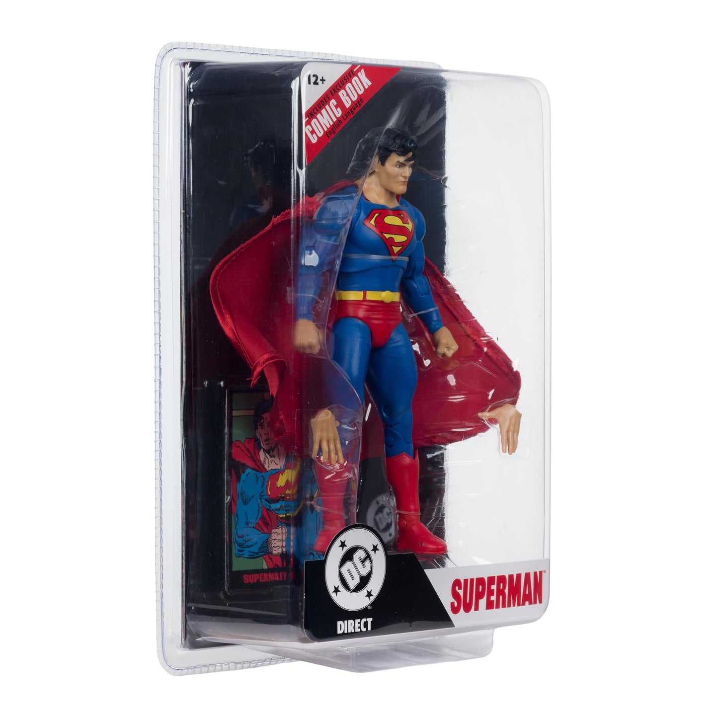 McFarlane Toys DC Direct Page Punchers Superman Zero Hour 7in Action Figure with Comic Card