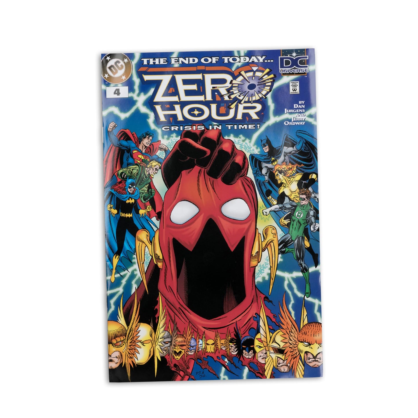 McFarlane Toys DC Direct Page Punchers Superman Zero Hour 7in Action Figure with Comic Card