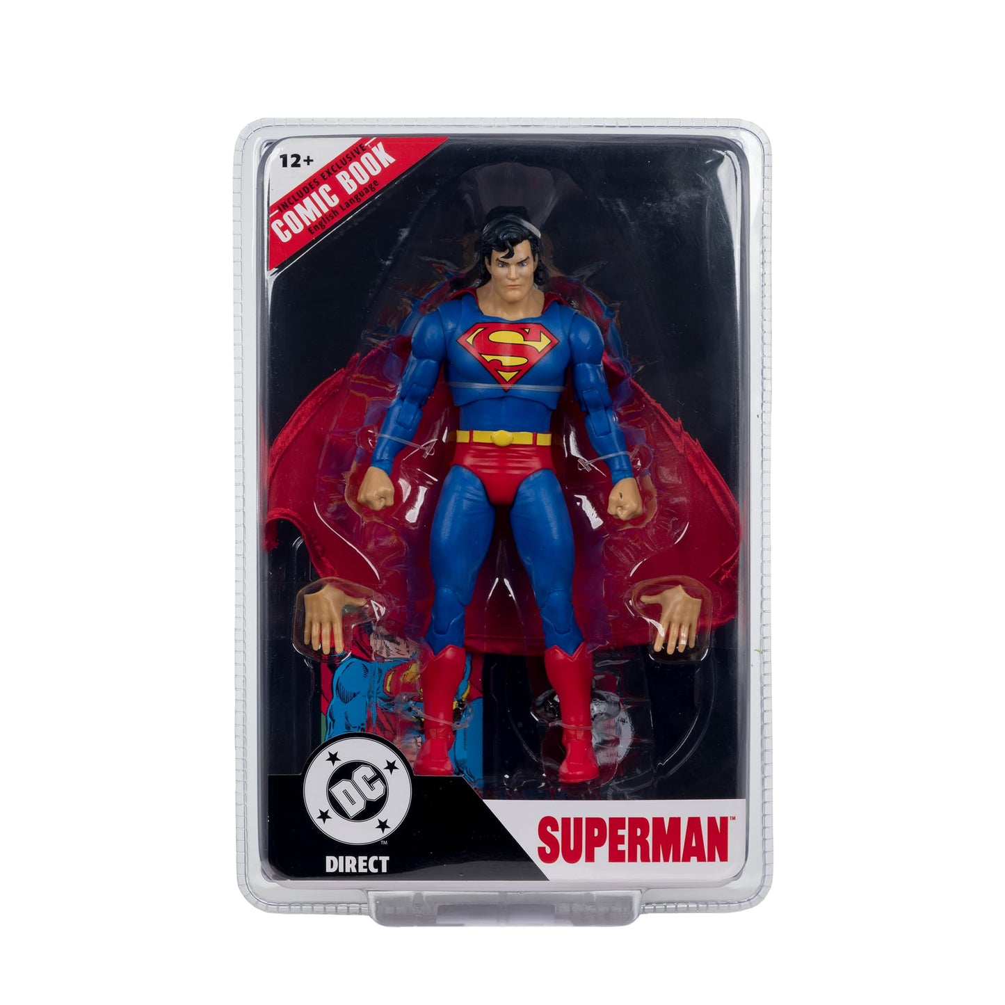 McFarlane Toys DC Direct Page Punchers Superman Zero Hour 7in Action Figure with Comic Card