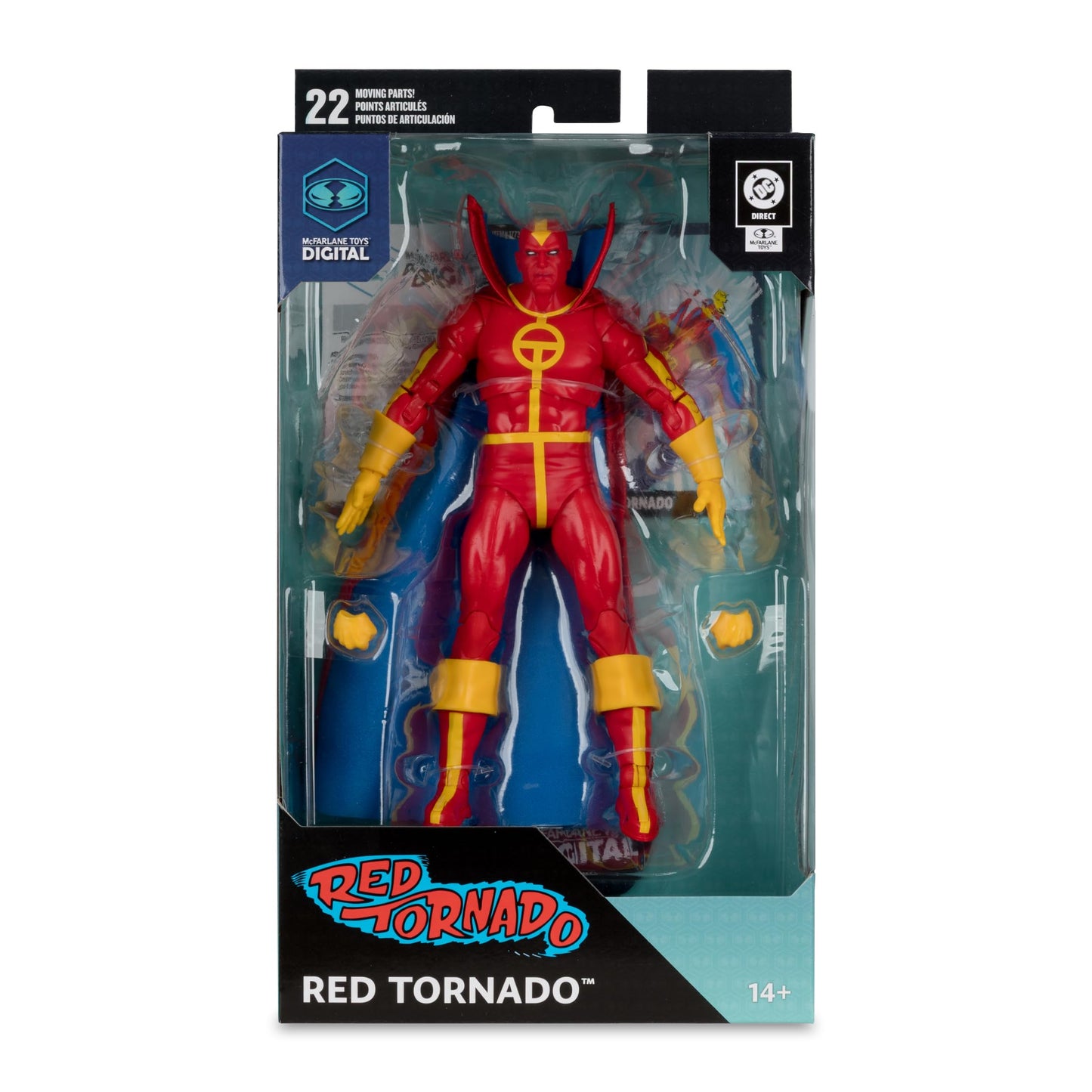 McFarlane Toys DC Direct Red Tornado 7-Inch Action Figure + Digital Collectible