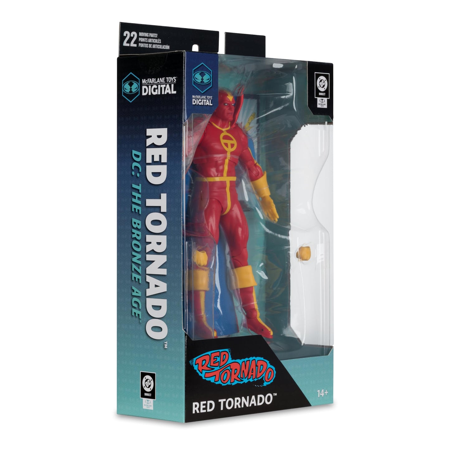 McFarlane Toys DC Direct Red Tornado 7-Inch Action Figure + Digital Collectible