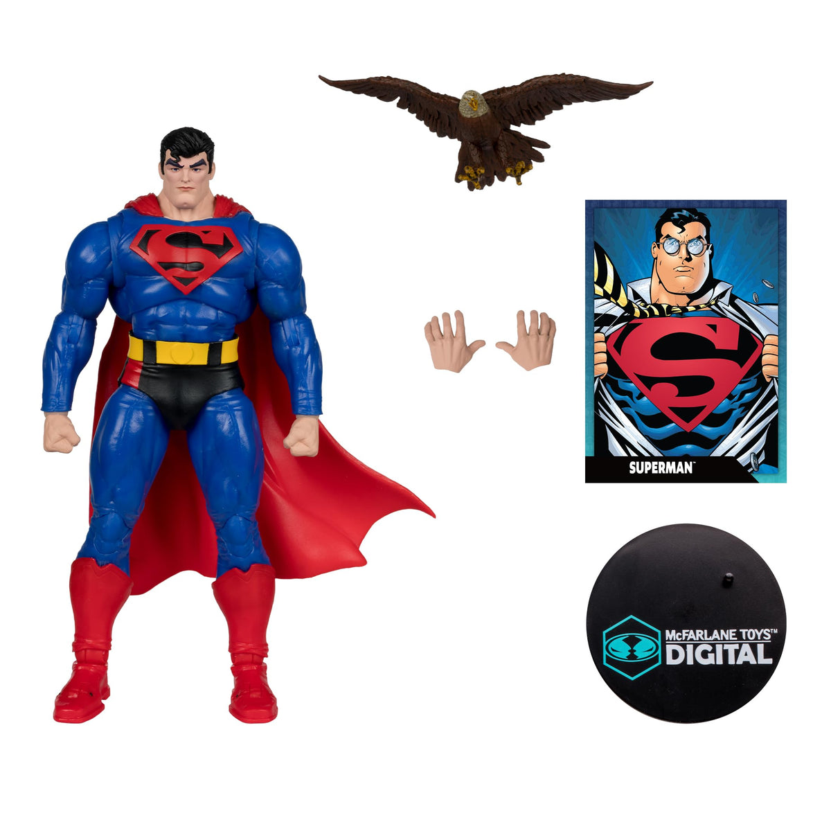 McFarlane Toys DC Direct Superman 7-Inch Action Figure & Digital Collectible