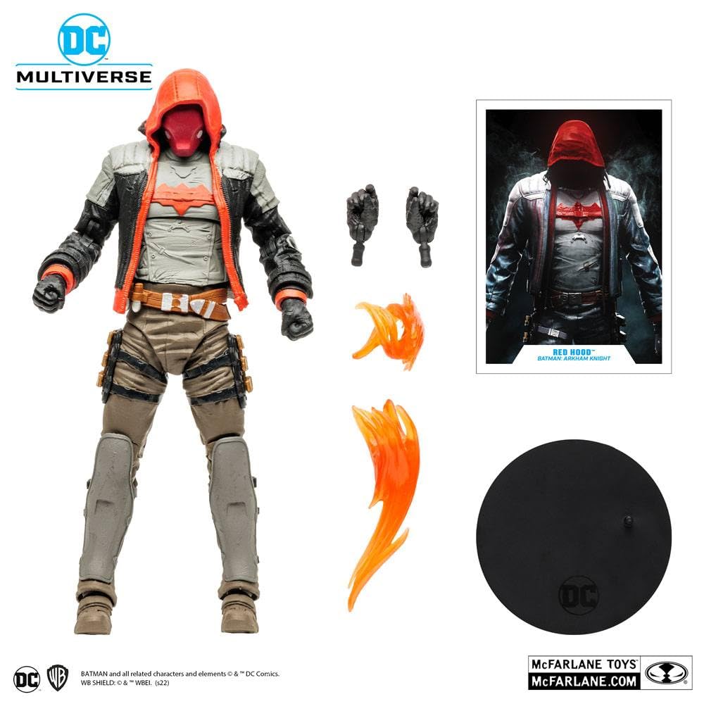 McFarlane Toys DC Gaming 7IN Figure WV8 – Red Hood