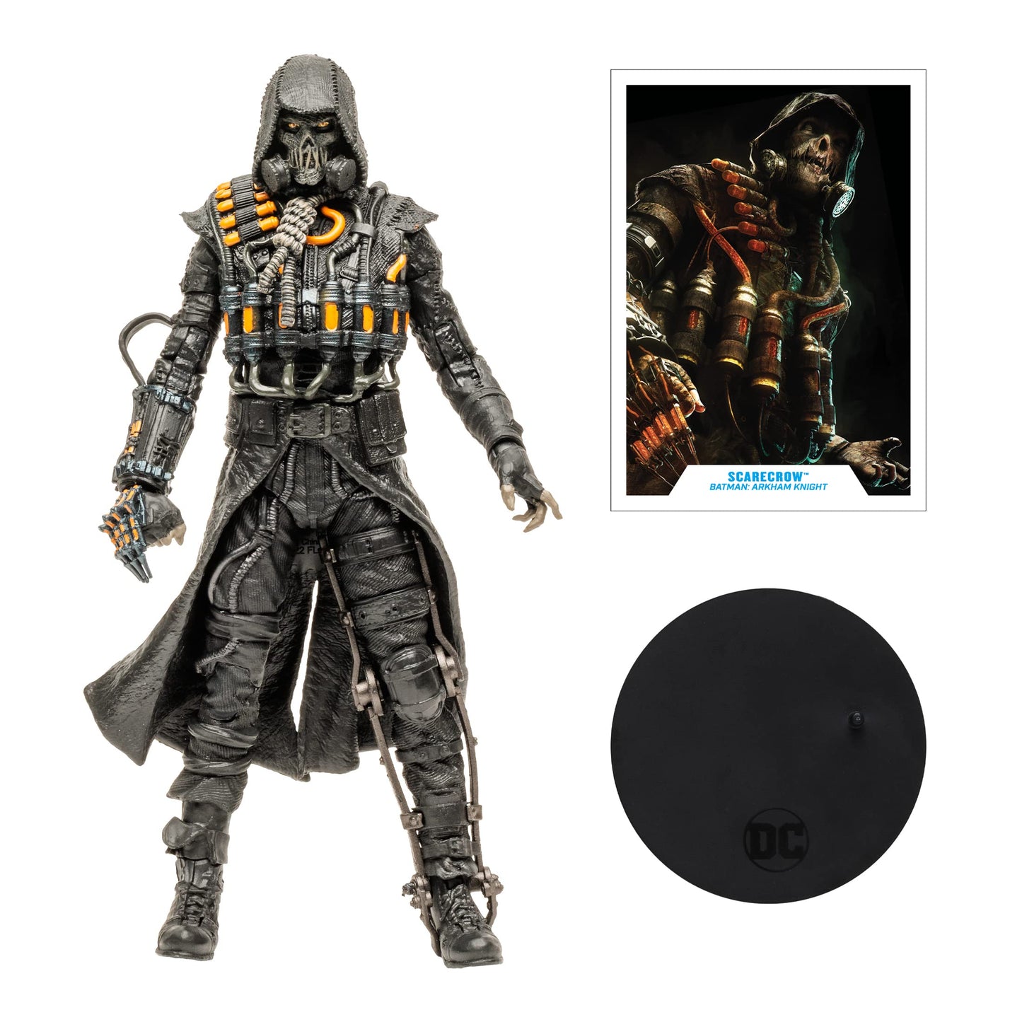 McFarlane Toys DC Gaming 7IN Figures WV8 Scarecrow – Ultra Articulation & Arkham Knight Look