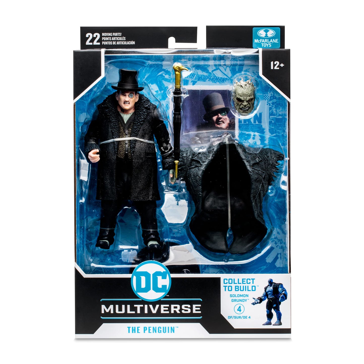 McFarlane Toys DC Gaming Build-A 7in Figures WV1 – Arkham City The Penguin