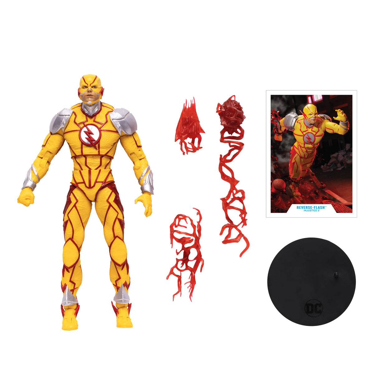 McFarlane Toys DC Gaming Reverse-Flash 7-Inch Figure with Injustice 2 Gear