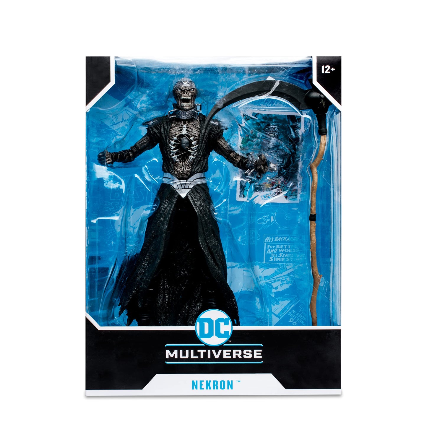 McFarlane Toys DC MegaFig WV3 NEKRON – Ultra-Articulation & Scythe