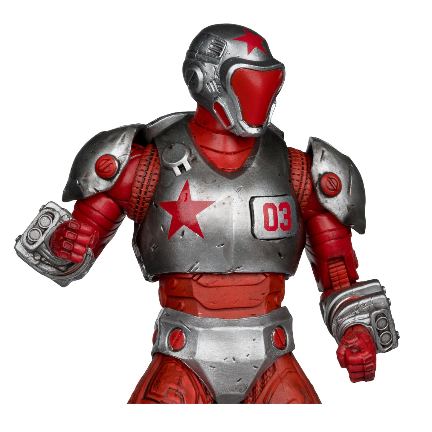 McFarlane Toys DC Multiverse Rocket Red Brigade 7in Action Figure | Justice League: Generation Lost