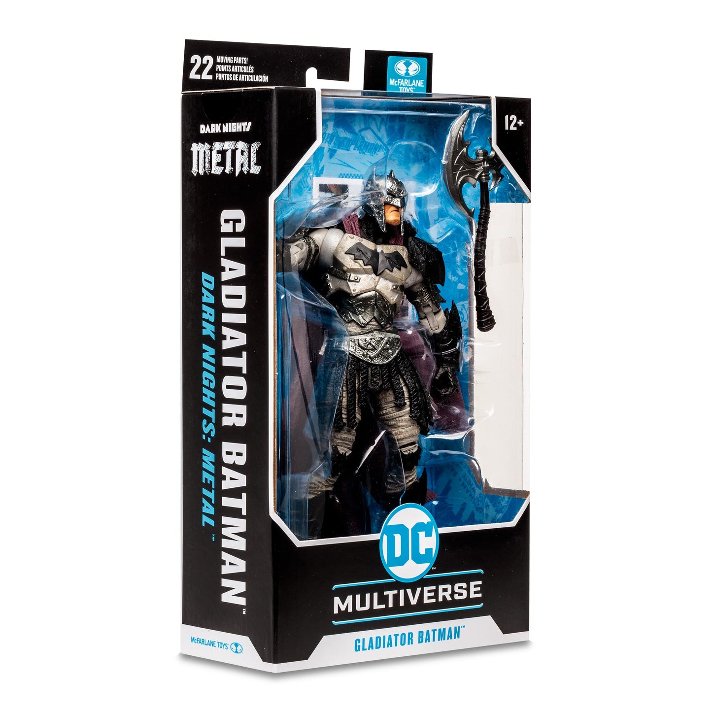 McFarlane Toys DC Multiverse 7in Gladiator Batman (Dark Metal) – Ultra Articulation Figure