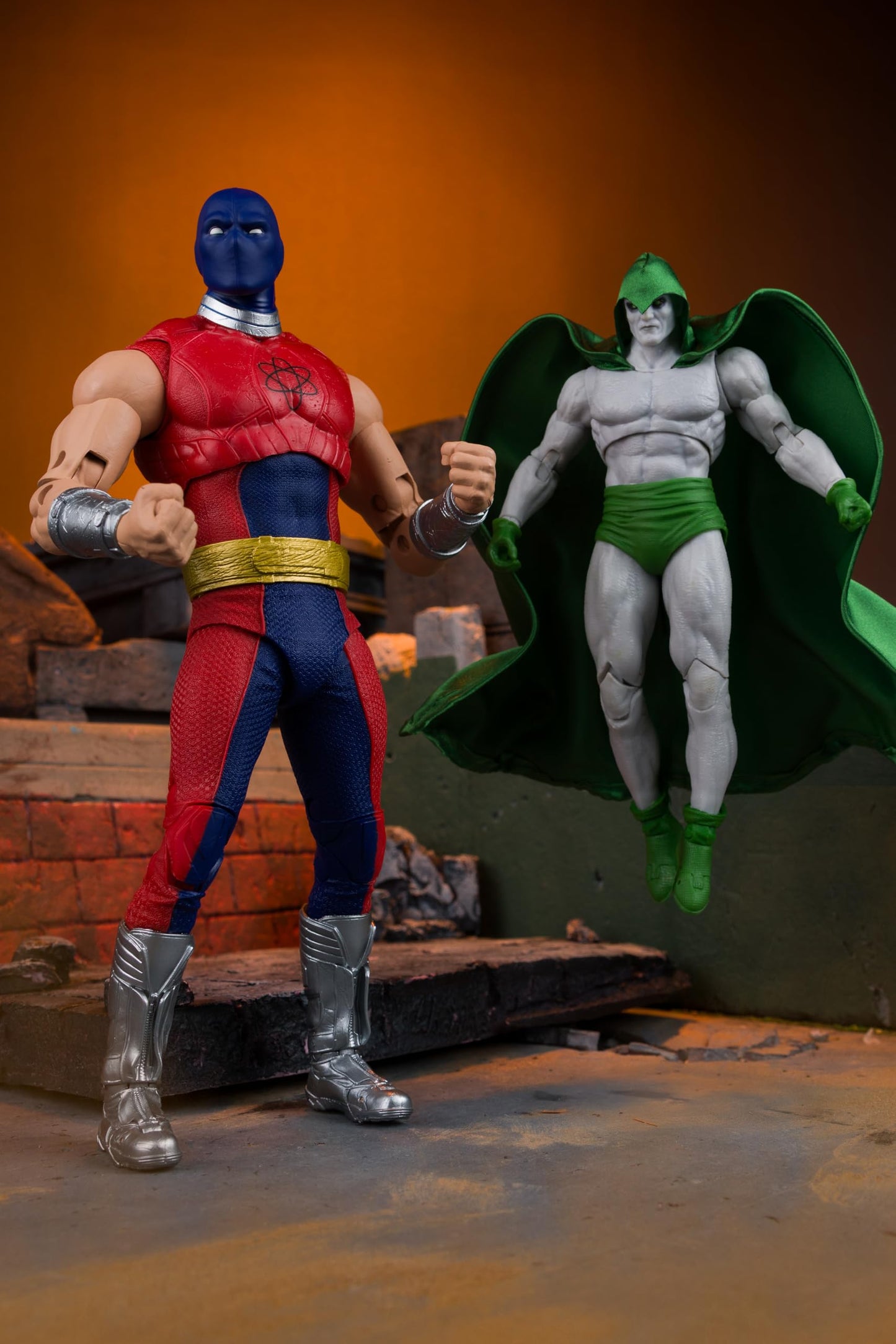 McFarlane Toys DC Multiverse Atom Smasher vs The Spectre (JSA: Black Vengeance) 2-Pack