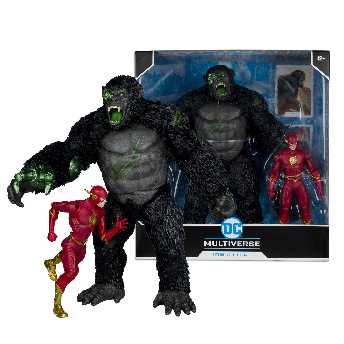 McFarlane Toys DC Multiverse Titano vs The Flash 2 Pack - 12in Titano + 7in Flash