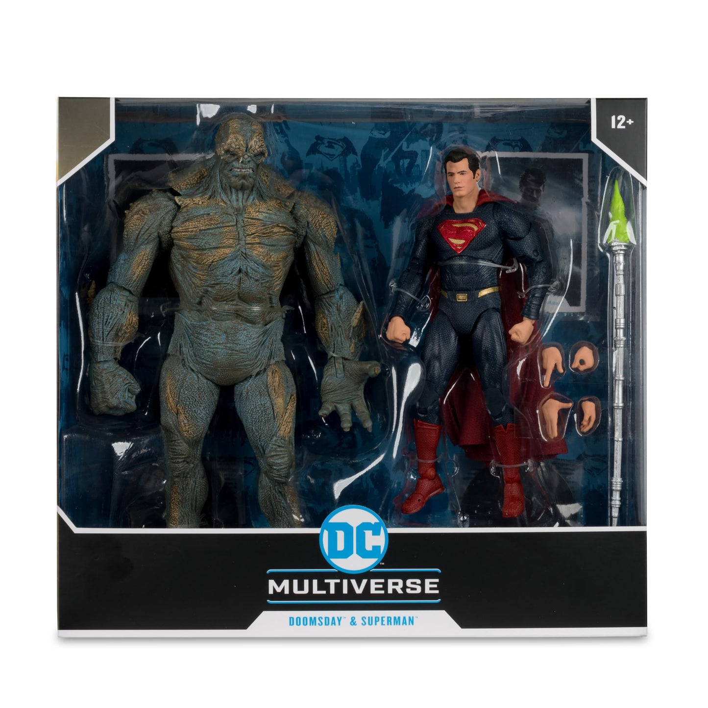 McFarlane Toys DC Multiverse Doomsday & Superman 2-Pack – 7in Action Figures | Batman v Superman