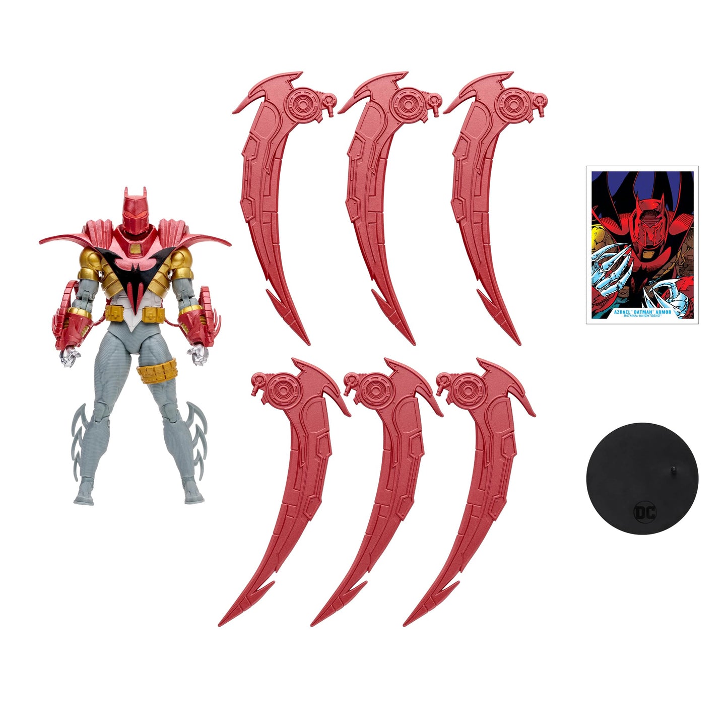 McFarlane Toys DC Multiverse Azrael Batman Armor 7in Action Figure | Knightsend