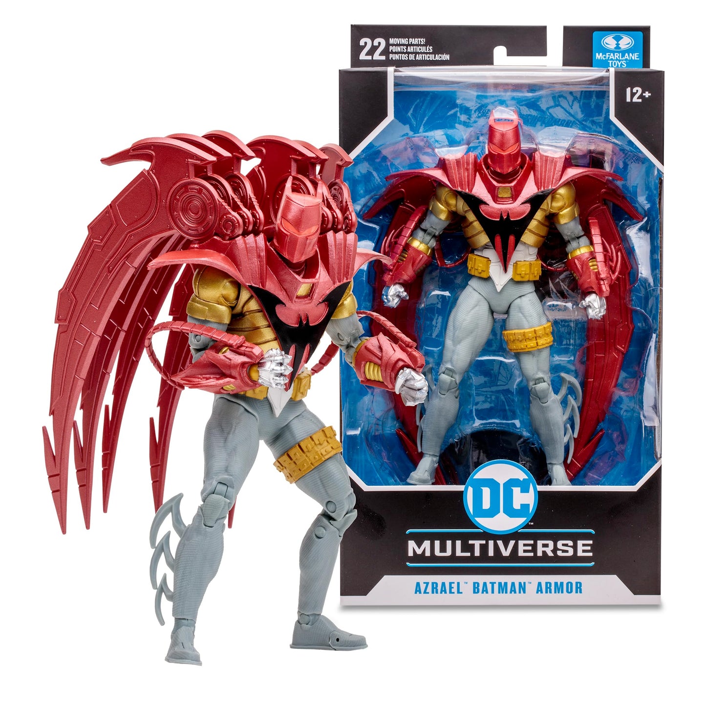 McFarlane Toys DC Multiverse Azrael Batman Armor 7in Action Figure | Knightsend