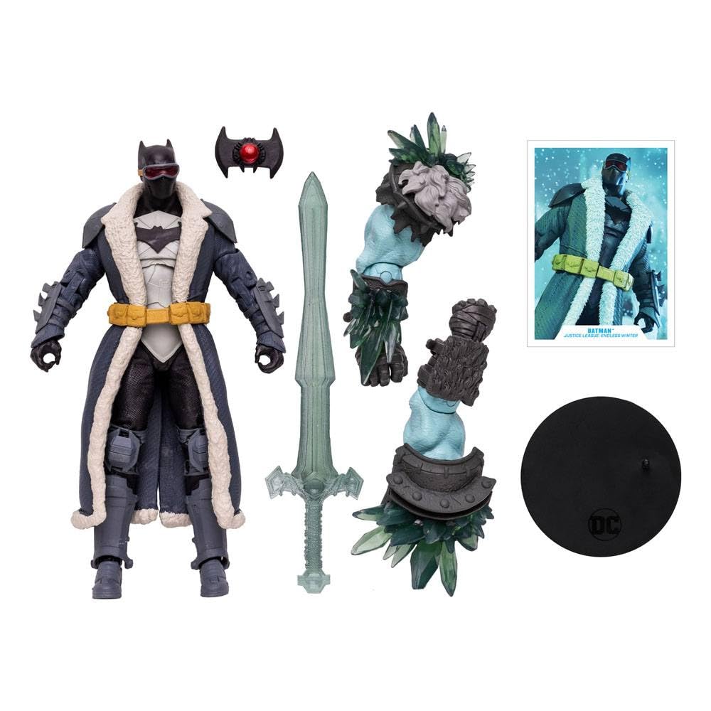 McFarlane Toys DC Multiverse Batman Endless Winter 7-Inch Figure – Build-A Frost King