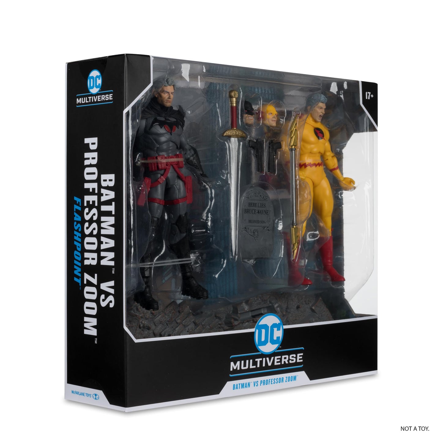 McFarlane Toys DC Multiverse Batman vs Professor Zoom (Flashpoint) 7in Action Figure 2pk