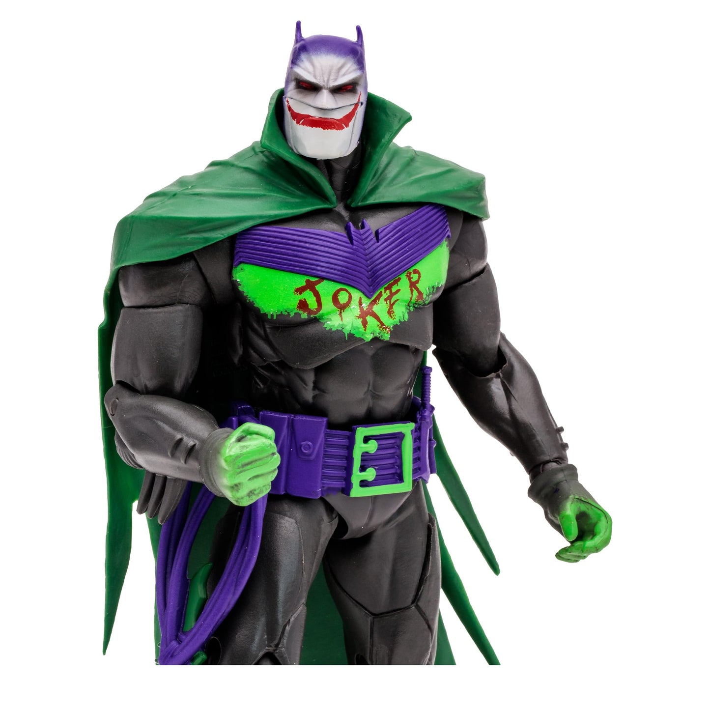 McFarlane Toys DC Multiverse Batman White Knight (Jokerized) – 7in Gold Label Figure, Amazon Exclusive