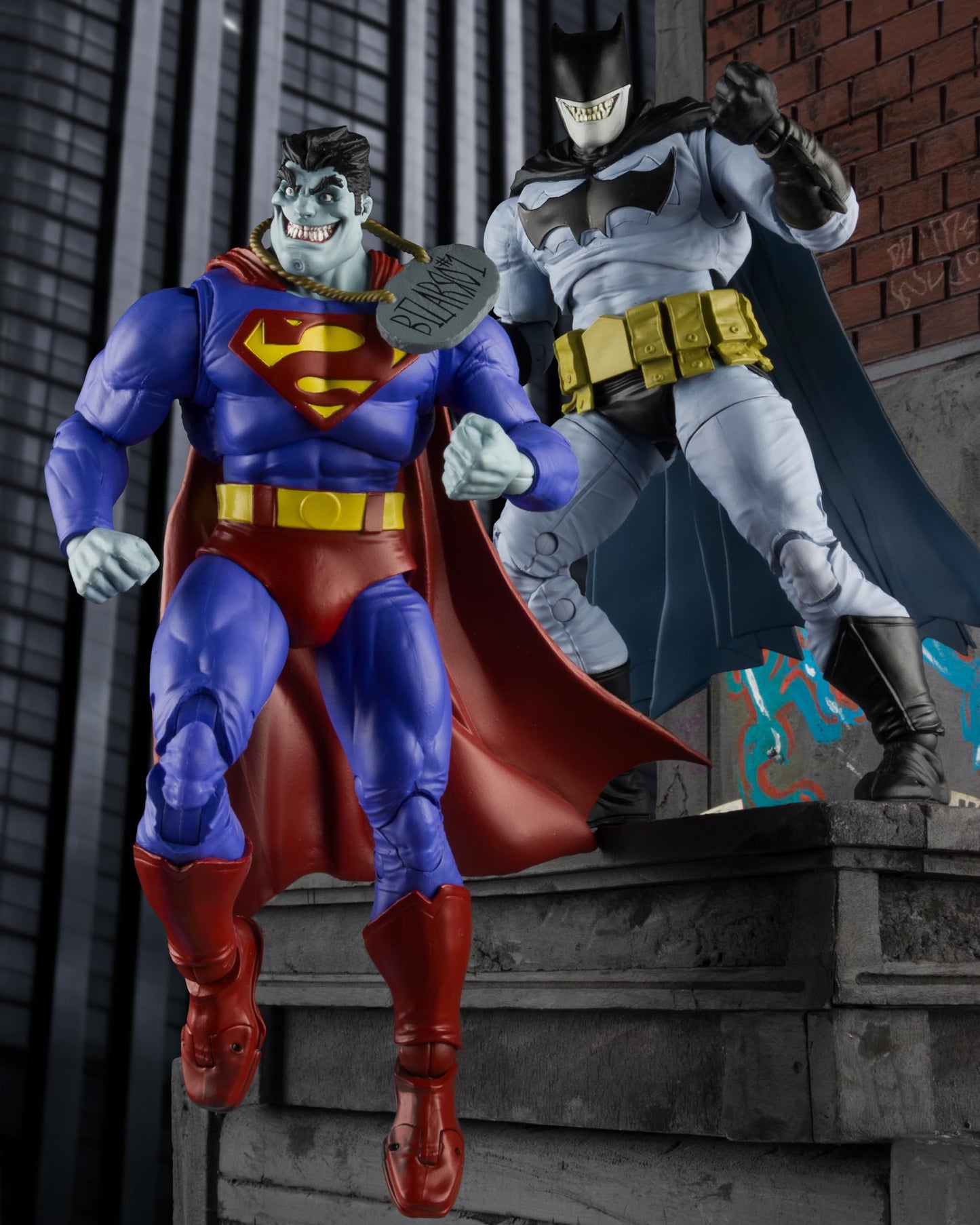 McFarlane Toys DC Multiverse Bizarro & Batzarro 7in Action Figure 2pk