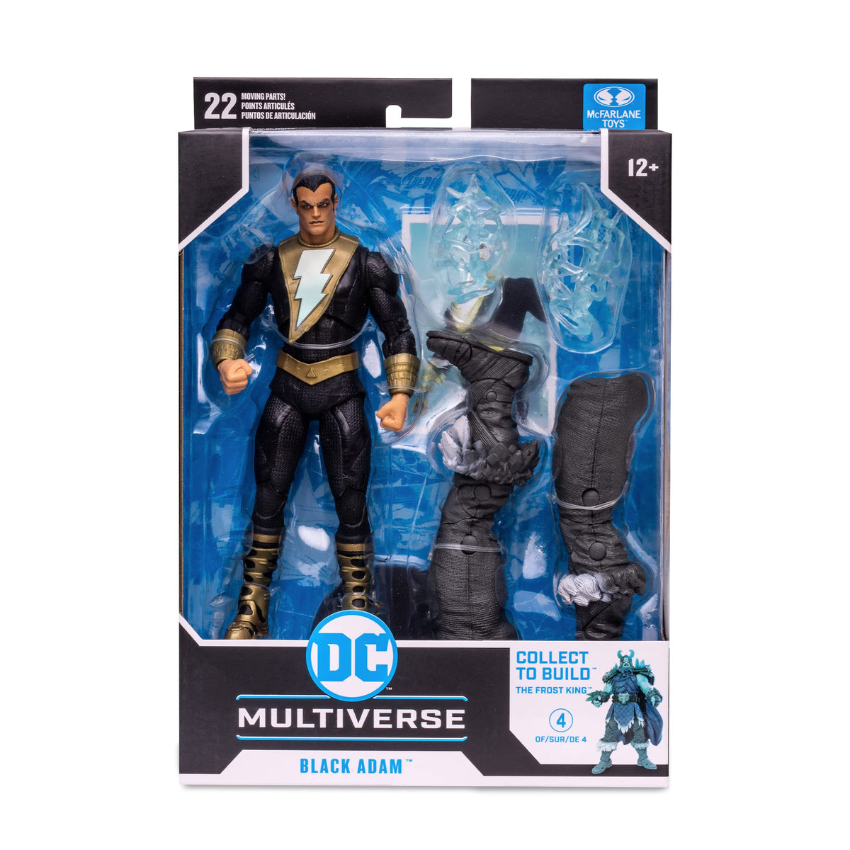 McFarlane Toys DC Multiverse Black Adam Endless Winter 7in Action Figure with Build-A Frost King
