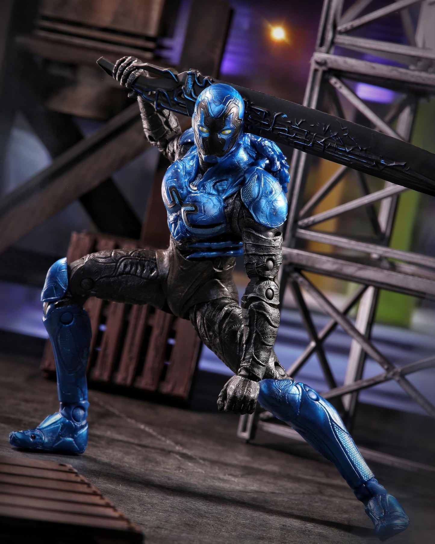 McFarlane Toys DC Multiverse Blue Beetle 7-Inch Action Figure – Movie Edition