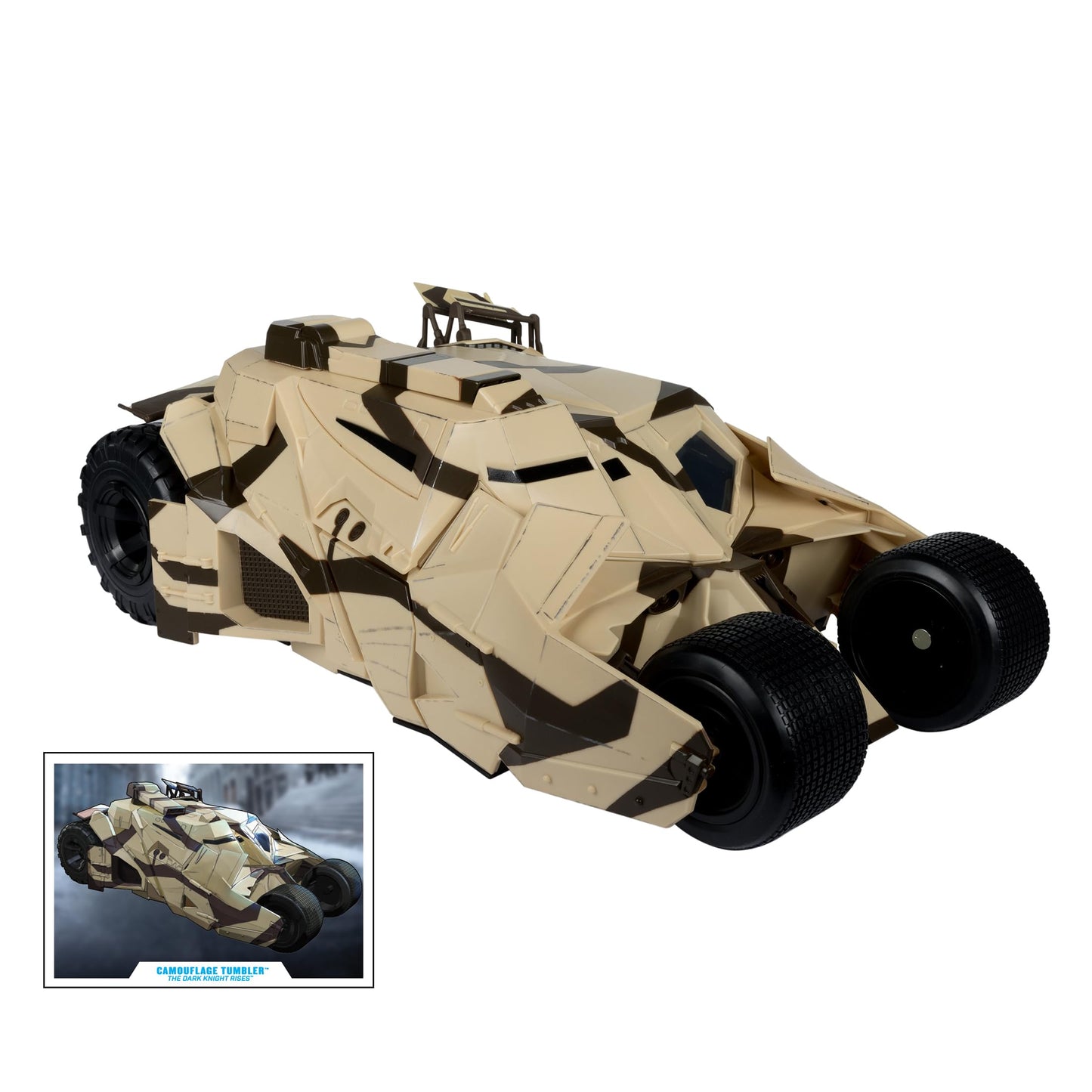 McFarlane Toys DC Multiverse Camouflage Tumbler (The Dark Knight Rises) Gold Label Vehicle
