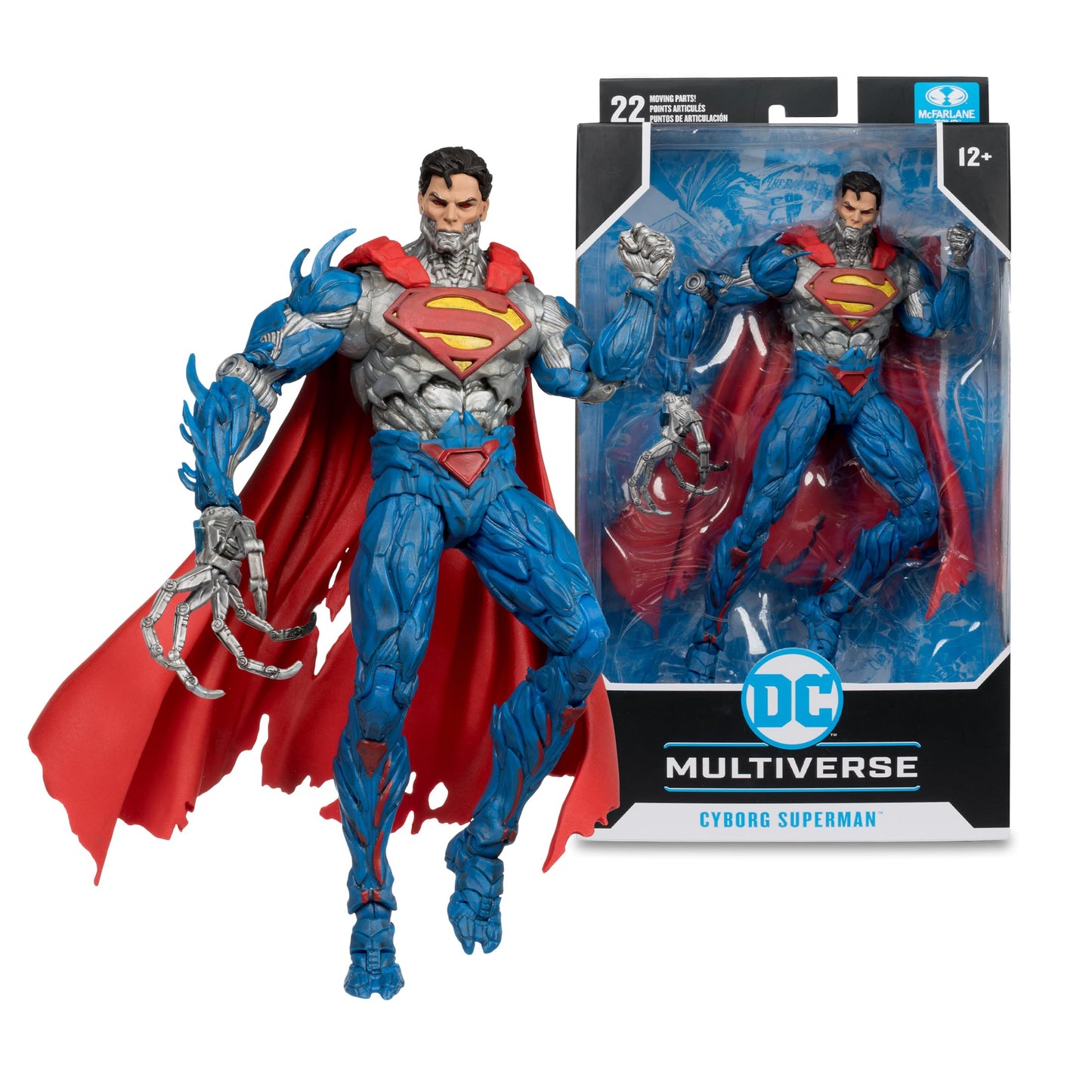 McFarlane Toys DC Multiverse Cyborg Superman (New 52) 7in Action Figure