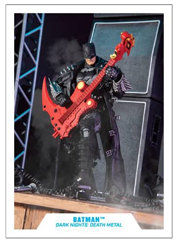 McFarlane Toys DC Multiverse Batman 7-Inch Action Figure | Death Nights: Death Metal Build-A Darkfather