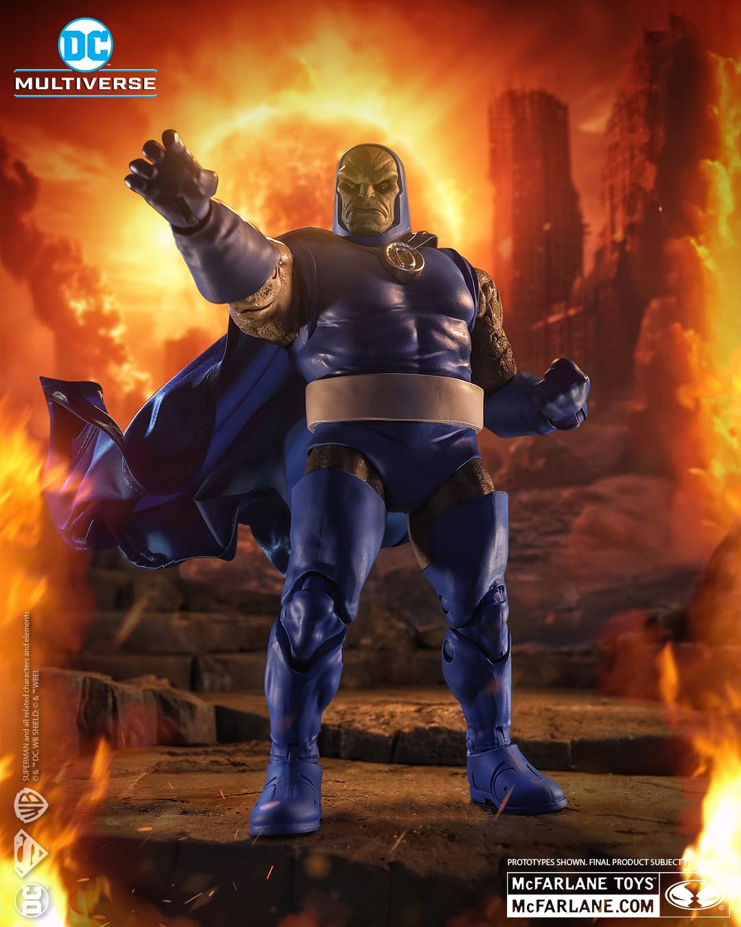 McFarlane Toys DC Multiverse Darkseid (DC Classic) Mega Figure – 7-Inch Ultra Articulation
