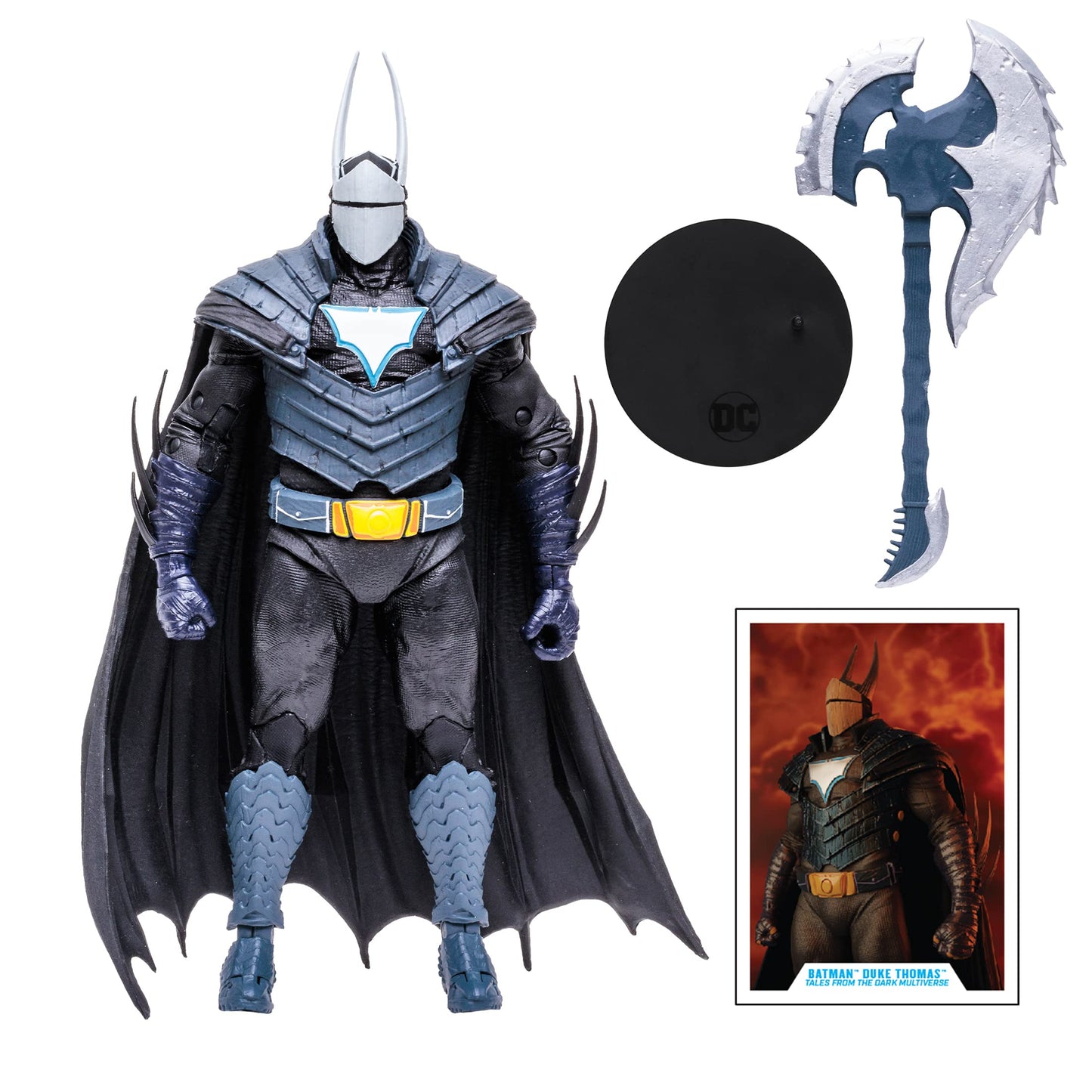 McFarlane Toys DC Multiverse Duke Thomas Dark Nights Metal 7” Action Figure with Accessories