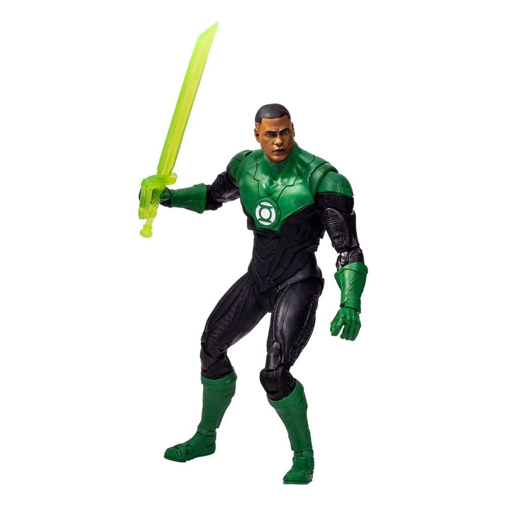 McFarlane Toys DC Multiverse Green Lantern John Stewart Endless Winter 7-Inch Action Figure + Frost King Build-A Piece