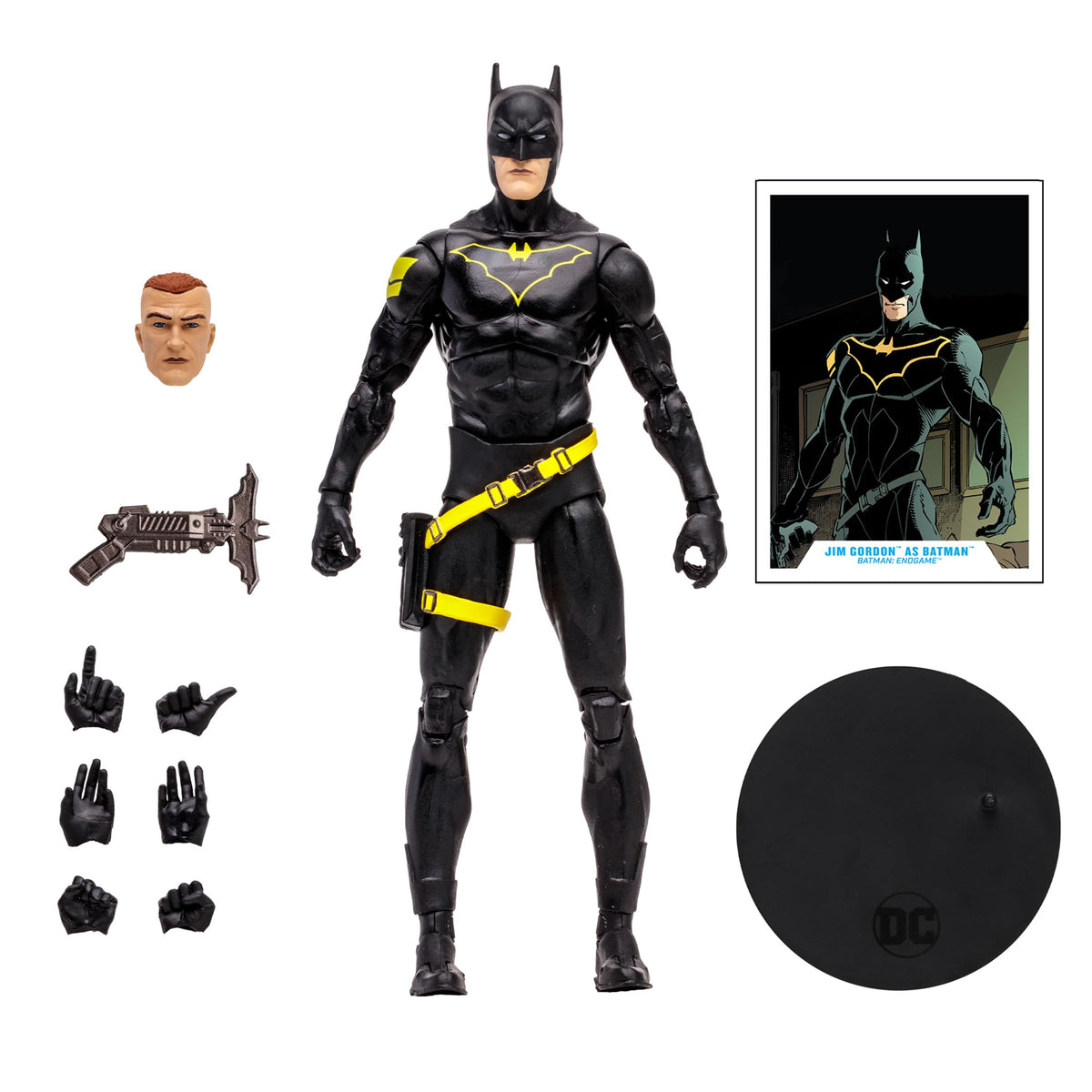 McFarlane Toys DC Multiverse Jim Gordon as Batman (Batman: Endgame) 7-Inch Action Figure