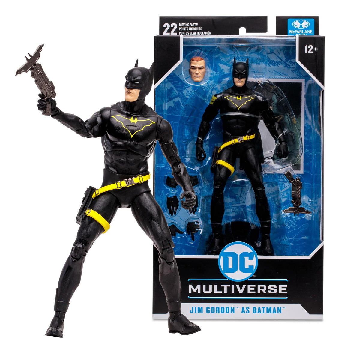 McFarlane Toys DC Multiverse Jim Gordon as Batman (Batman: Endgame) 7-Inch Action Figure