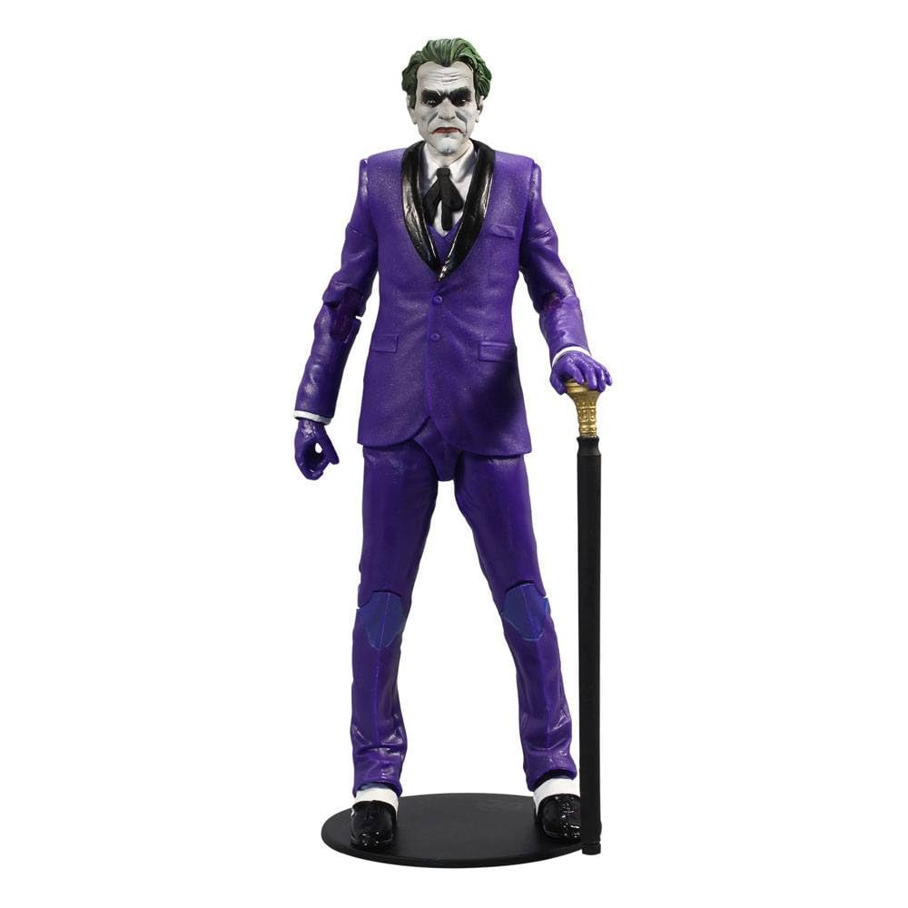 McFarlane DC Multiverse Joker: The Criminal 7-Inch Action Figure with Cane, Base & Art Card