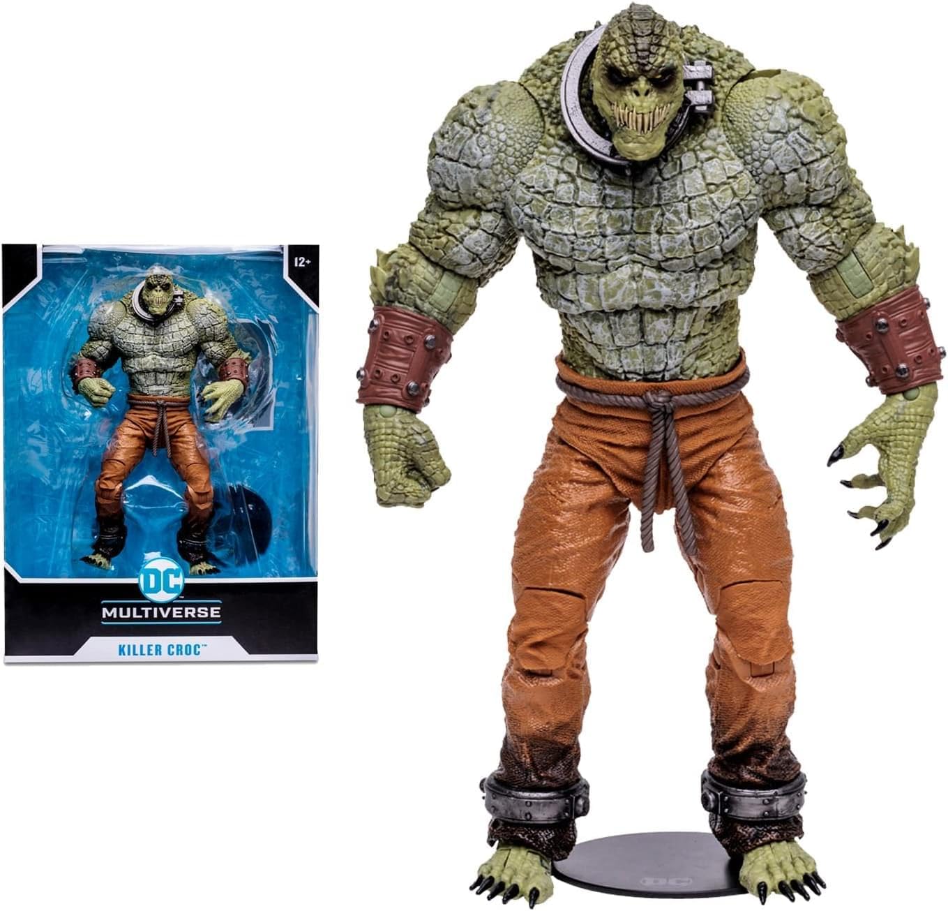 McFarlane Toys DC Multiverse Killer Croc Mega Action Figure – Ultra Articulation & Base