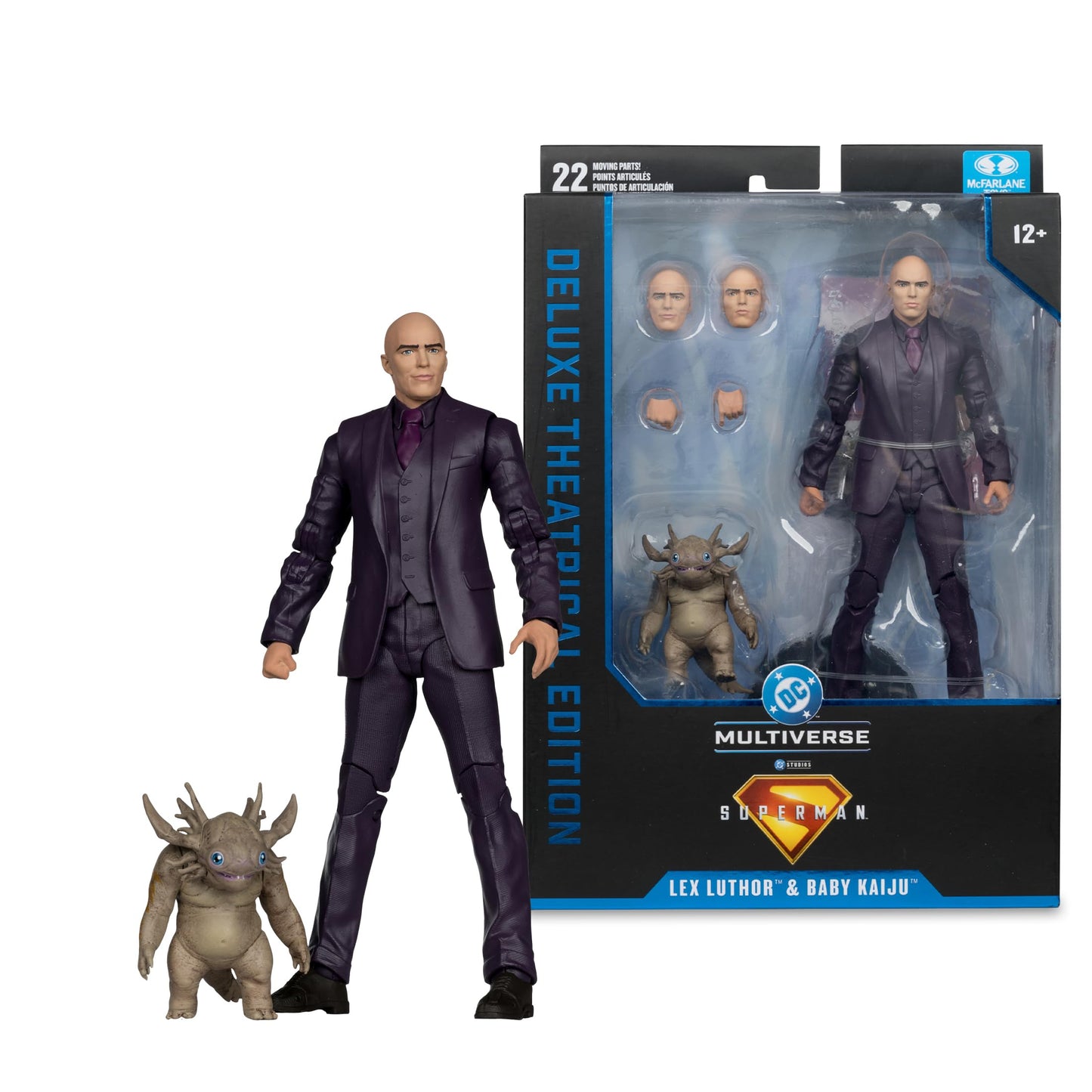 McFarlane Toys DC Multiverse Lex Luthor & Baby Kaiju Deluxe 7in Figure