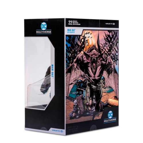 McFarlane Toys DC Multiverse Man-Bat Mega Action Figure – Ultra Articulation, 7” Scale