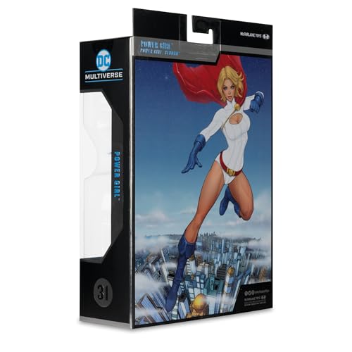 McFarlane Toys DC Multiverse Power Girl (Power Girl: Reborn) 7in Action Figure – Collector Edition #31