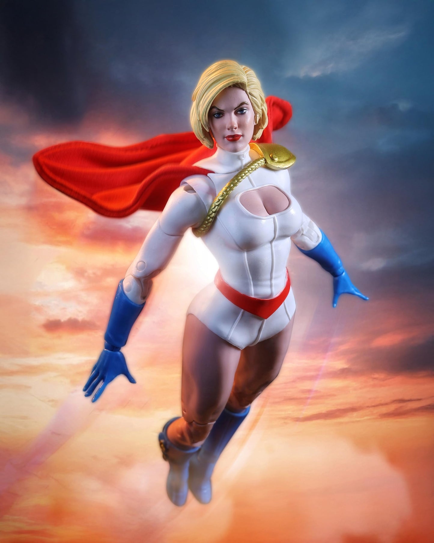McFarlane Toys DC Multiverse Power Girl (Power Girl: Reborn) 7in Action Figure – Collector Edition #31