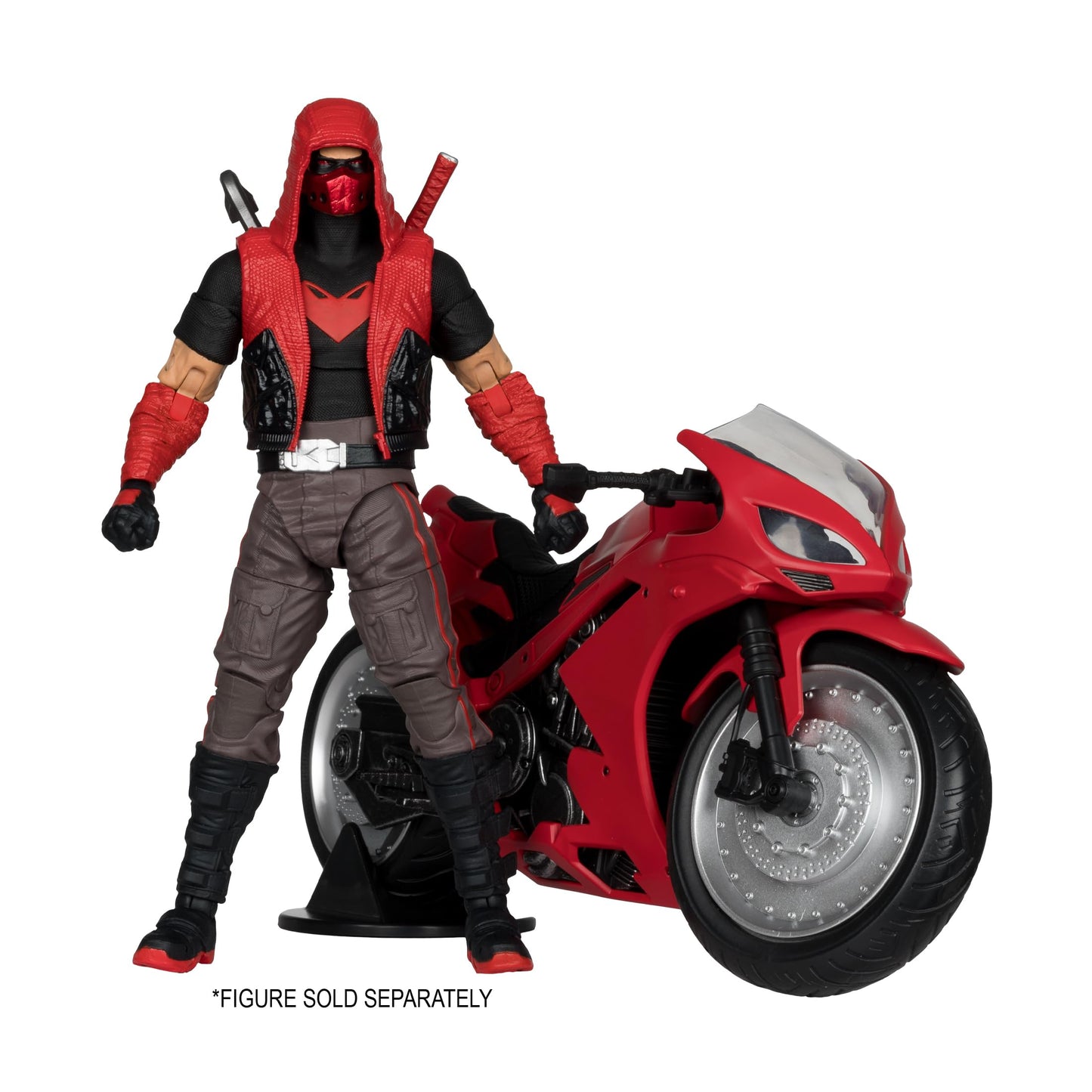 McFarlane Toys DC Multiverse Red Hood's Sportsbike Vehicle | Red Hood: Outlaw