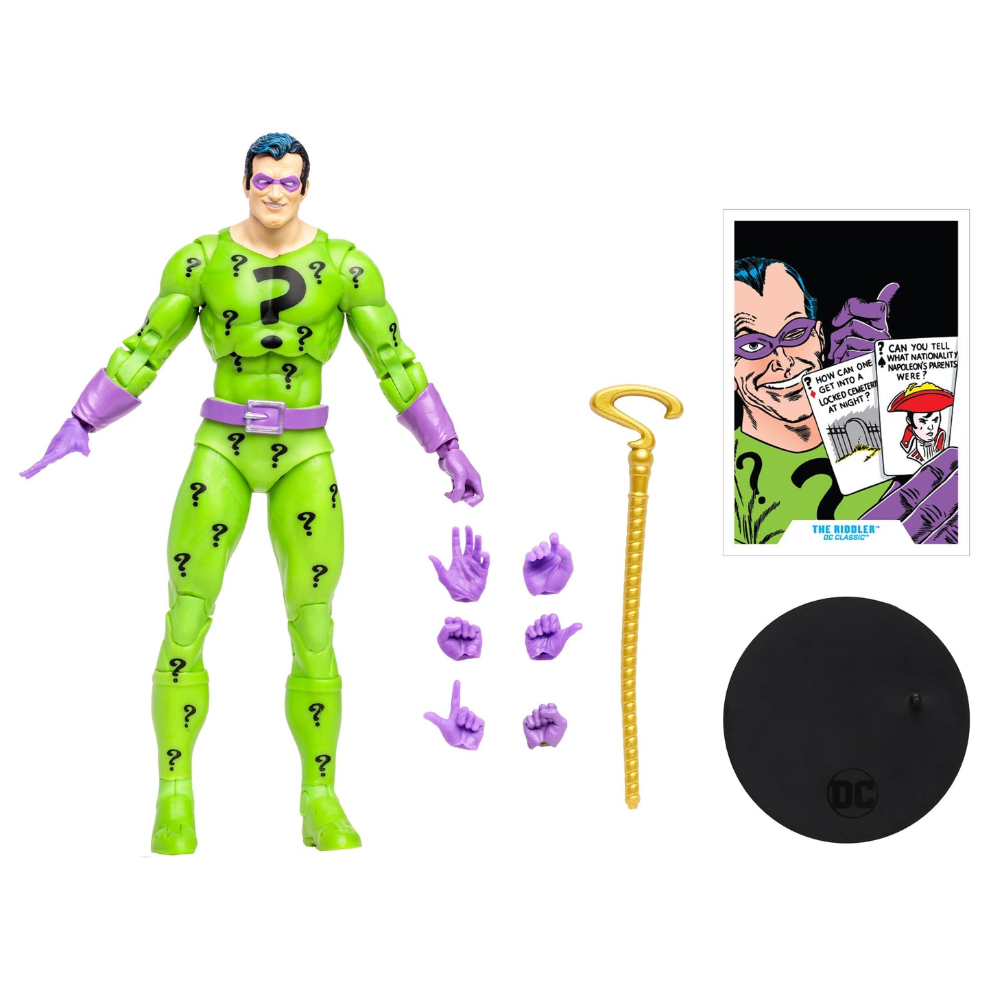 McFarlane Toys DC Multiverse The Riddler (DC Classic) 7-Inch Action Figure
