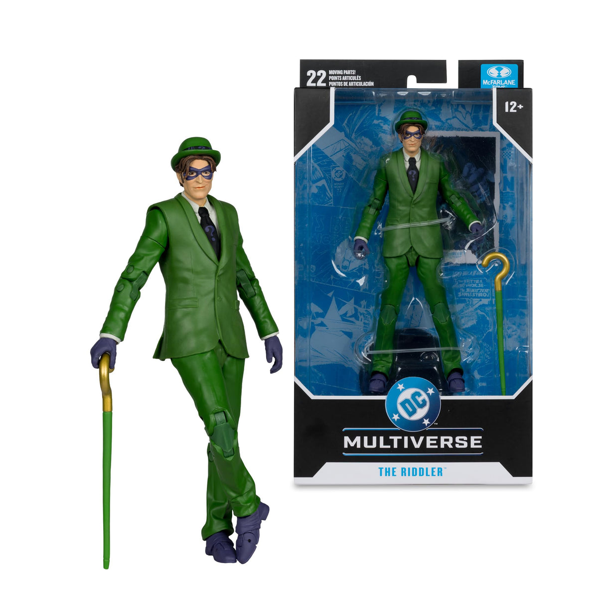 McFarlane Toys DC Multiverse The Riddler 7in Action Figure – Batman: Hush