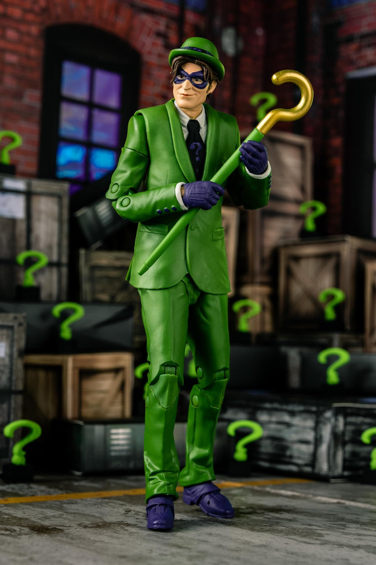 McFarlane Toys DC Multiverse The Riddler 7in Action Figure – Batman: Hush