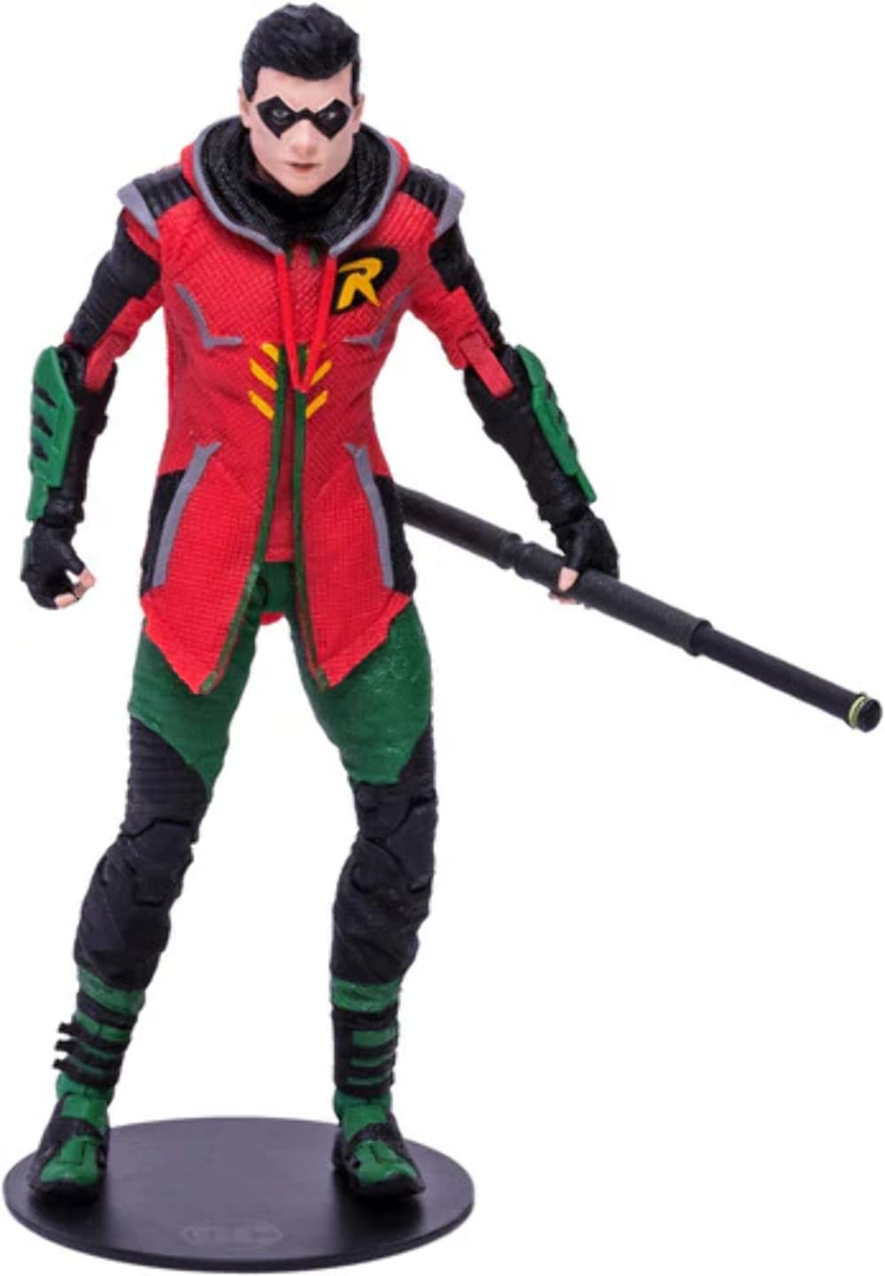 McFarlane Toys DC Multiverse Robin (Gotham Knights) 7-inch Action Figure - Includes Staff & Base