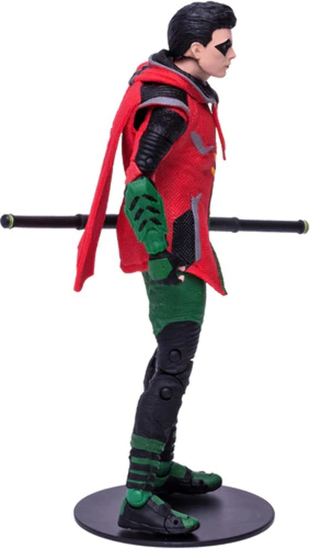 McFarlane Toys DC Multiverse Robin (Gotham Knights) 7-inch Action Figure - Includes Staff & Base