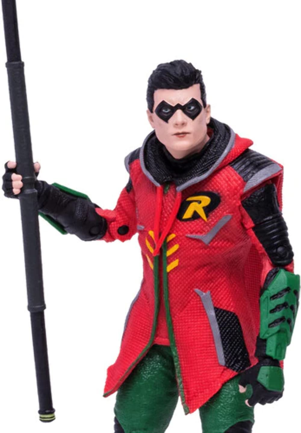 McFarlane Toys DC Multiverse Robin (Gotham Knights) 7-inch Action Figure - Includes Staff & Base